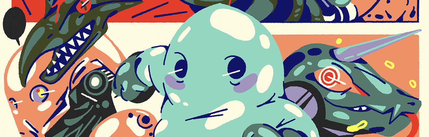 MONSTER FRIEND banner
